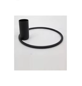 เชิงเทียนโลหะติดทนนานพร้อมฐานทรงกลมสำหรับตกแต่งบ้านในวันคริสต์มาส - Product Image 6