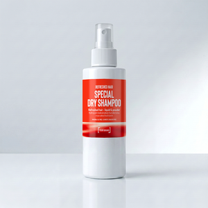 CHAMPÚ SECO - champú líquido y en polvo que absorbe la grasa, refresca el cabello, con extracto de castaño, Hecho en Italia - Product Image 1