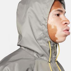 Chaqueta cortavientos de microfibra para hombre, ligera, a prueba de viento, con capucha, para viajes al aire libre, chaqueta impermeable informal, deportes, proveedor mayorista - Product Image 4