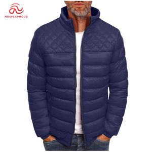 Venta al por mayor de chaqueta cortavientos con cuello levantado impermeable lluvia transpirable burbuja acolchada chaqueta de nieve para hombre - Product Image 1
