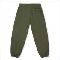 Pantalons de survêtement décontractés IOTA SPORTS à taille haute, 100% coton, anti-froissement, avec poignets élastiques, pour hommes, vente en gros, MOQ faible, designs personnalisés