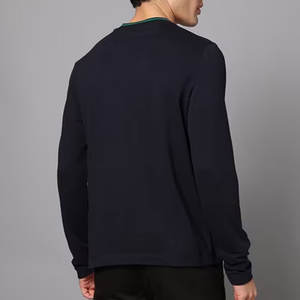 เสื้อยืดลำลองสำหรับผู้ชายผ้าโพลีเอสเตอร์ผ้าโอเวอร์ไซส์ผ้าโพลีเอสเตอร์ผ้าโอเวอร์ไซส์แบบเรียบ - Product Image 2