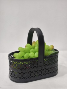Custom Metal Hamper <b>Basket</b> Hot Selling Any Shape or Size Available Perfect for Gift <b>Display</b> or Storage Use - Product Image 5