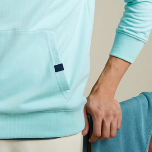 Tendance à la mode ample de haute qualité sweats lourds hommes 100% coton basiques col rond sweats surdimensionnés sweats à capuche - Product Image 5