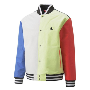 Nouvelle arrivée, veste universitaire d'hiver pour homme de haute qualité avec col montant, coupe-vent, couleur et logo personnalisés - Product Image 1
