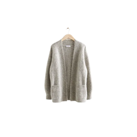 Fabricant de pulls en laine pour femmes pulls en laine personnalisés pull col en V boutonné en laine et cachemire pour femmes fabriqué en Inde
