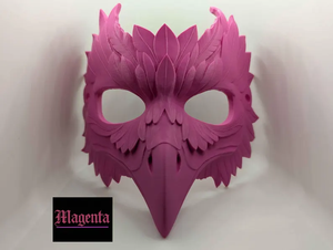 उच्च गुणवत्ता वाला प्ला 3 डी प्रिंटेड पौराणिक कौवा मास्क. कॉस्प्ले, मासस्केड, या पोशाक की घटनाओं/अनुकूलित रंग - Product Image 6