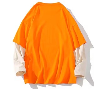 Nueva llegada de los hombres 100% algodón camiseta de manga larga de más alta calidad con el trabajo personalizado precio al por mayor - Product Image 1