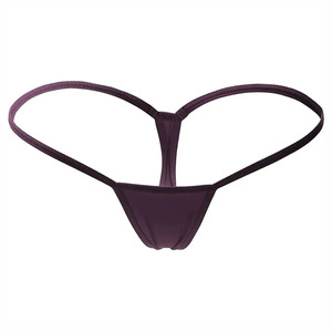 กางเกงในชายแบบถักเนื้อนุ่ม ระบายอากาศดี สีพื้น ไร้ตะเข็บ เอวสูง แบบชิ้นเดียว บิกินี่ ขายส่ง ปี 2026 สีตามสั่ง ใช้ได้ทุกวัน - Product Image 6