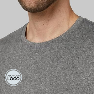 Conception personnalisée imprimée publicitaire multicolore T-shirts de fitness pour hommes - Product Image 6