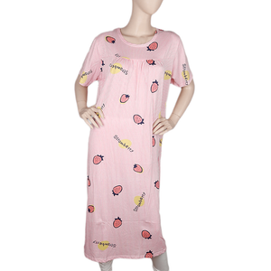 Chase Value Women's Night <b>Top</b>-Free Size Jersey Fabric Pink - Product Image 2