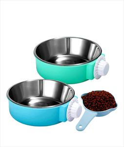Sleek <b>Stainless</b> Metal Pet <b>Bowl</b> Feeder With Dual Compartments And Anti Tip Base Designed For Clean And Safe Feeding - Product Image 6