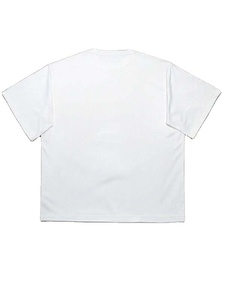 Camiseta Blanca Extra Grande con Diseño Gráfico Personalizado al por Mayor |   Camiseta básica de algodón premium para streetwear |   Camisas casuales unisex de moda para hombre - Product Image 2