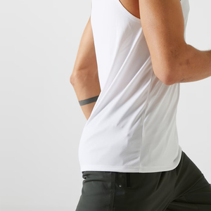 Vente en gros de débardeurs de haute qualité pour hommes, chemises athlétiques d'entraînement légères avec logo personnalisé, sans manches, tricotées dans la rue - Product Image 4