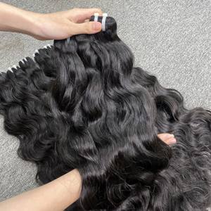ผมมนุษย์สำหรับต่อผมแท้แบบไม่ผ่านกระบวนการผม100% คลื่นธรรมชาติเวียดนามผู้บริจาคหนึ่งคน - Product Image 4