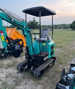 Mini-excavatrice sur chenilles de 1 tonne AGTs avec moteur Laidong & Koop, pompe hydraulique Eaton, haute efficacité, à vendre - Product Image 2