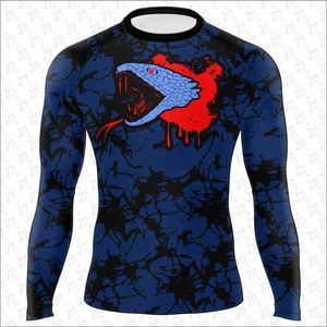 Camisetas de manga larga para hombre, ropa de compresión personalizada, protector de sarpullido Mma - Product Image 5