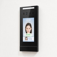 BS-FR05 Yüz Tanıma Terminali LCD Erişim Kontrol Cihazı Gece Görüş Sıfırlama Fonksiyonu Ofis için Wi-Fi Kapı Giriş Sistemi