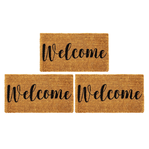 Non Slip Waterproof Doormat with Textured Backing <b>Long</b> Lasting and Easy to Clean for Patios and Garages - Product Image 1