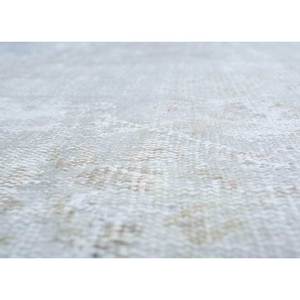 Tapis en laine vintage 9x12 gris et noir, noué à la main, motif médaillon, pour la maison et la voiture, décorations de salon - Product Image 3