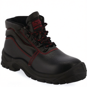 Botas de Seguridad BASIC STEP MID Talla 46 Negras de Cuero Completo NITRAS S3 SRC EN20345 - Product Image 2
