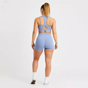Vêtements de sport pour femmes, vêtements de sport, vêtements d'entraînement pour femmes, vêtements de sport personnalisés, vente en gros de shorts de yoga et de fitness - Product Image 5