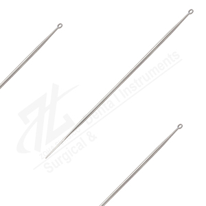Instrumento Quirúrgico Reutilizable Manual para Cirugía Auricular <span class=keywords><strong>Jobson</strong></span> <span class=keywords><strong>Horne</strong></span> <span class=keywords><strong>Probe</strong></span> Dressing, con un Extremo Plano Cónico, Borde Serrado y Extremo de Anillo Pequeño - Product Image 1