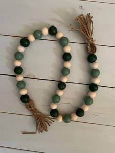 Guirlande en résine florale avec perles guirlande décorative chaîne fête de mariage décor à la maison à la main résine artisanat élégant guirlande événements - Product Image 5