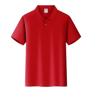 Nouveau été hommes T-shirt à manches courtes décontracté affaires mode lâche revers brodé POLO chemise respirant hommes chemise - Product Image 6