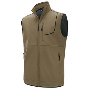 Nouveau Smart chaud col montant sans manches Soft Shell gilet vêtements hiver gilet pour femmes hommes Soft Shell gilet - Product Image 2