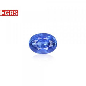 Zafiro Azul de 4.24 Quilates, Gema Natural Facetada de Corte Ovalado, Ónix, Aguamarina, Ópalo, Jade, Gemas en Forma de Pera de 8 mm de Altura - Product Image 1