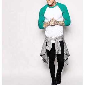 2025 Custom Logo Printing Embroidery <b>Long</b> <b>Sleeve</b> O Neck T-shirt Casual Blank 100% Cotton Wholesale Full <b>Sleeve</b> T Shirts for <b>Men</b> - Product Image 6