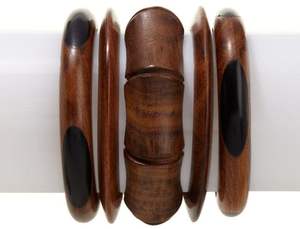 Long Lasting Waterproof Wooden Bangles with Refined Craftsmanship Customizable for Daily Use Festive Styling Made by Apex Align - Product Image 2