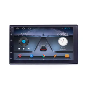 ユニバーサルカー7インチAndroid11システムカーラジオDVDプレーヤー (WIFI GPS Bluetoothタッチスクリーン付き)