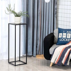 High Quality Newest Design Iron Flower <b>Stand</b> Tall Size Black Finished Square Flower <b>Stand</b> Side <b>Corner</b> Decorate Living Room - Product Image 1