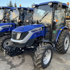 High-Torque Diesel Farm Tractor 4WD Capability Loader Compatible Frame for Modern Agriculture Featuring Core Engine Pump - Product Image 3