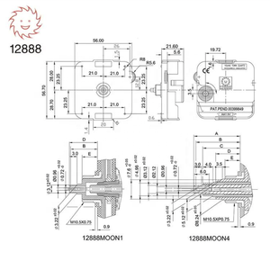 Mecanismo de Reloj con Fase Lunar 12888 - Product Image 4