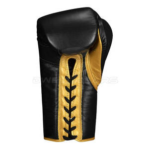 2025 venta al por mayor disponible cordones guantes de boxeo guantes de entrenamiento de cuero PU Premium con soporte de muñeca - Product Image 5