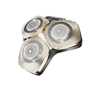 Cabezales de Repuesto para Afeitadora Eléctrica Color Champán, Triple Cuchilla, Resistentes al Agua IPX7, Compatibles con Afeitadoras Rotatorias Serie S5000 S7000 - Product Image 2