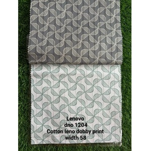 Lenovo Elégant Multicolore Coton Lino Dobby Tissu Imprimé Élégant Confort Tailleur Tissé Tissu pour Chemises - Product Image 1