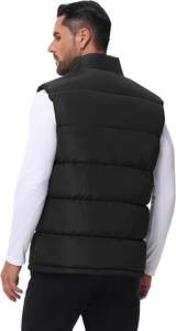 Venta Directa de Fábrica, Chaleco Acolchado Personalizado de Alta Calidad, Transpirable, con Cierre 100%, Ropa de Abrigo Informal de Invierno para Hombre, Más Vendido - Product Image 5