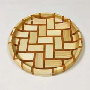 Plateau de service fait main Plateau en bois avec poignées Plateau en bois - Product Image 1