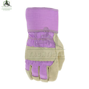 ถุงมือหนังวัวคุณภาพสูง ระดับมืออาชีพ ราคาประหยัด สวมใส่สบาย ระบายอากาศได้ดี ยืดหยุ่น ปราศจากซิลิโคน - Product Image 2