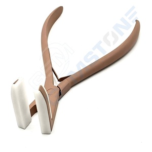 Pince professionnelle en acier inoxydable pour extensions de cheveux – Outil réutilisable pour l'installation et le retrait des extensions adhésives pour I-Tip - Product Image 4
