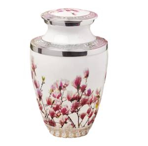 Urnes de crémation en aluminium de qualité supérieure pour adultes accessoires funéraires urnes en métal avec gravure et autocollant fini - Product Image 5