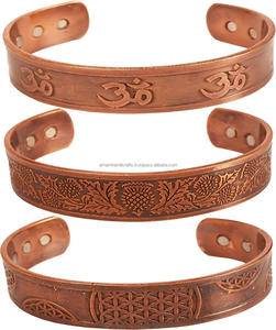 Pulsera de cobre magnética energinox cobre natural para mujeres y niñas artículos de fiesta brazalete de mano a precio asequible por LUXURY CRAFTS - Product Image 6