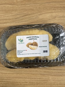 Durian congelado IQF de alta calidad de VIET THIEN PHU VIET NAM Embalaje a granel Carne entera Sabor dulce Mejor precio en marzo - Product Image 2