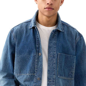 Wholesale Factory Made <b>Men</b> Top Design <b>Denim</b> <b>Jacket</b> / Custom Color <b>Men</b> <b>Denim</b> <b>Jacket</b> For Online Sale - Product Image 5