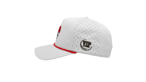 OEM 5 Panel Snapback Laser Mesh Cut Cap Custom 3D Embroidery <b>Flat</b> Bill Trucker <b>Hat</b> Adjustable Baseball Cap Custom Logo Wholesale - Product Image 3