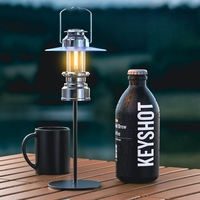 Nouvelle lampe d'ambiance portable Wason, étanche, mini, vintage, magnétique, blanc chaud et froid, pour camping, tente, à suspendre